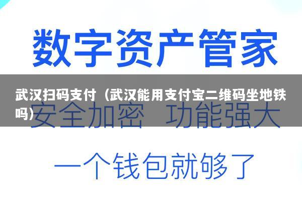 武汉扫码支付(武汉能用支付宝二维码坐地铁吗)